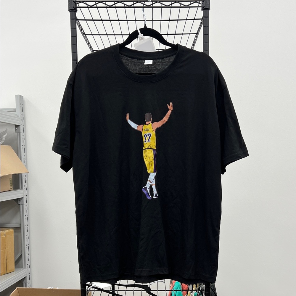 Black Graphic Men's T-Shirt